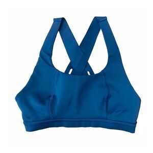 Sweaty Betty Blue Circuit Strappy Sports Bra
